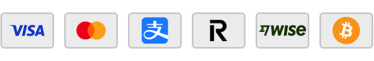 Accepted payment methods